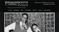 Desktop Screenshot of premierbooth.com